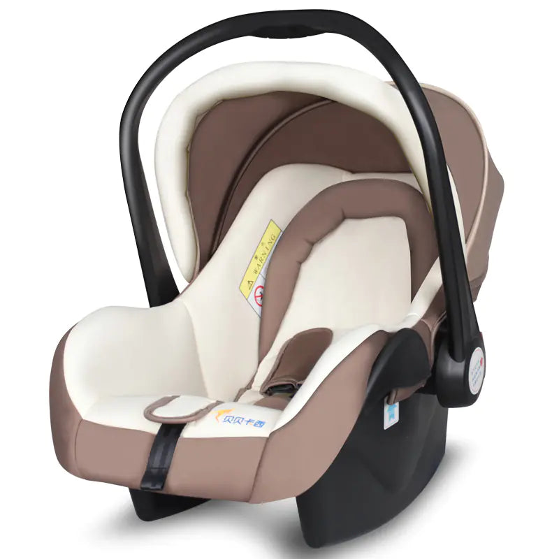 Infant Car Seat with Carry Handle and Cradle Features