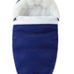 Thickened Fleece Baby Sleeping Bag with Fur Collar