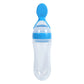 Baby Food Squeeze Dispensing Spoon Feeder Silicone