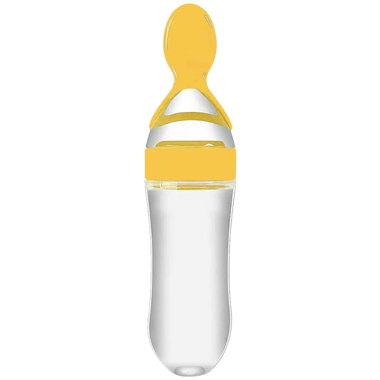 Baby Spoon Feeder with Squeeze Feeding Spoon