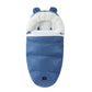 Thickened Fleece Baby Sleeping Bag with Fur Collar