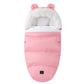 Baby Sleeping Bag with Fur Collar