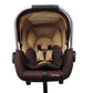 Infant Car Seat with Carry Handle and Cradle Features