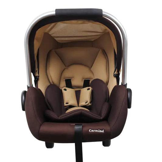 Infant Car Seat with Carry Handle and Cradle Features