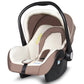 Infant Car Seat with Carry Handle and Cradle Features
