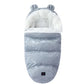 Baby Sleeping Bag with Fur Collar