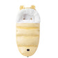 Thickened Fleece Baby Sleeping Bag with Fur Collar